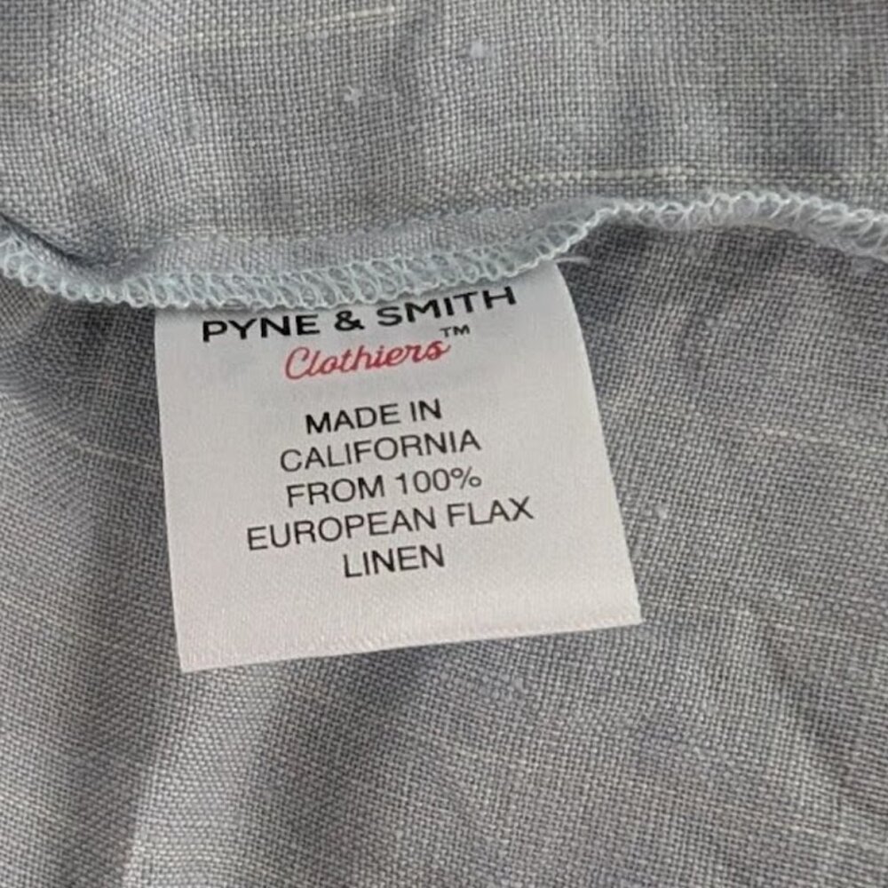 Pyne & Smith no. 14 in Academy Blue Pinstripe, size XS - Picture 9 of 9